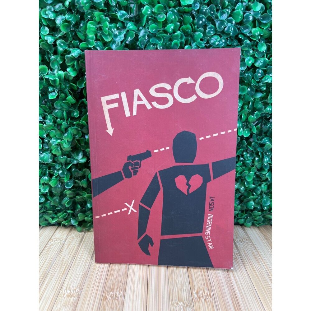 Fiasco Role Playing Game Bully Pulpit Games Book Cosplay Gaming Adult gamenight